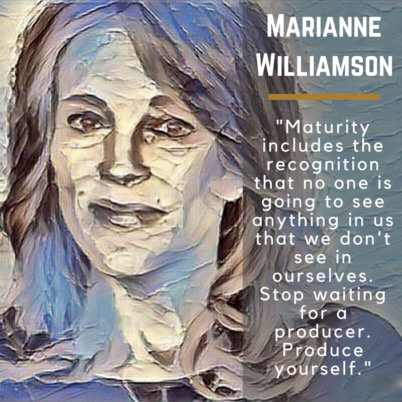 10 Highly Influential Thought Leaders and their Educational Content | Marianne Williamson