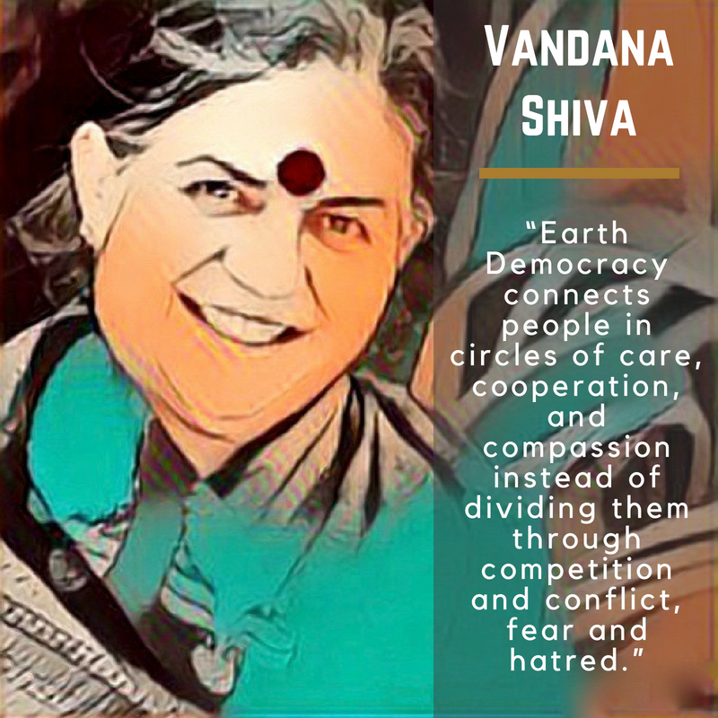 10 Highly Influential Thought Leaders and their Educational Content | Vandana Shiva