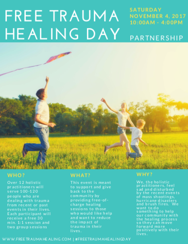 Free Trauma Healing Day