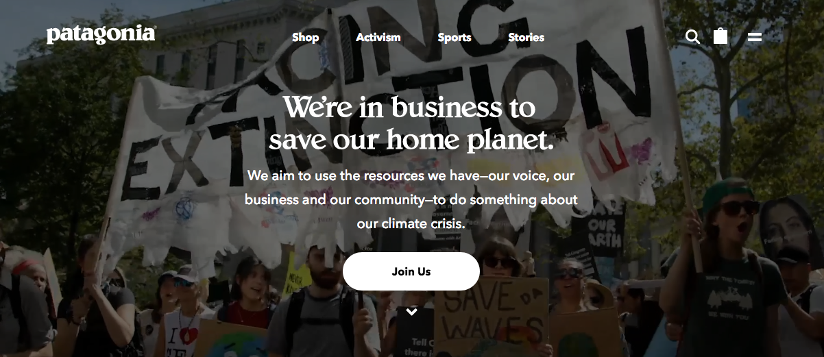 Patagonia Activism | A.R. Marketing House