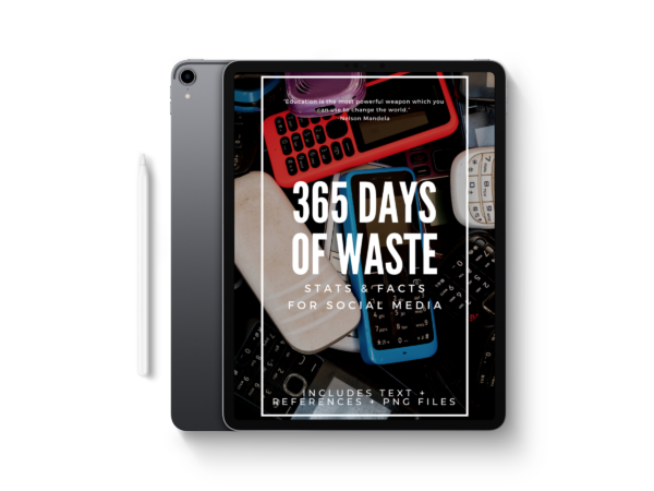 Power your Social Media with 365 Days of Science-backed Stats & Facts | EWaste facts for social media