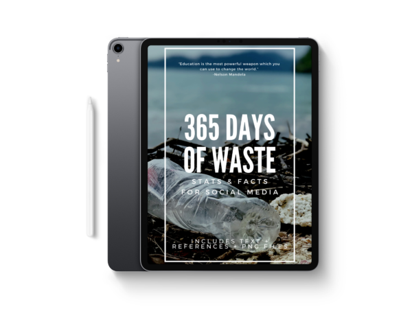 Power your Social Media with 365 Days of Science-backed Stats & Facts | Plastic Waste Facts for Social Media