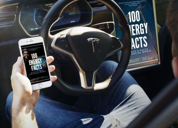 100 Renewable Energy Content Marketing Stats & Facts | tesla dislay and education