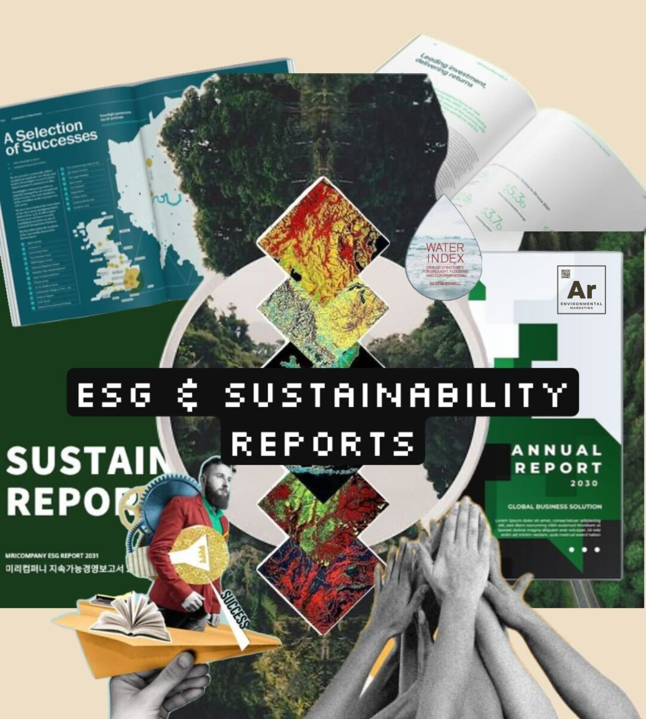 Services: ESG & Sustainability Reports A.R. Environmental Content Marketing House